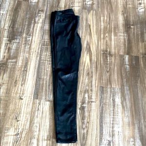 Blank NYC Faux Leather Skinny Jeans, size 26